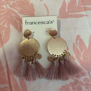 Francesca earrings, brand new!